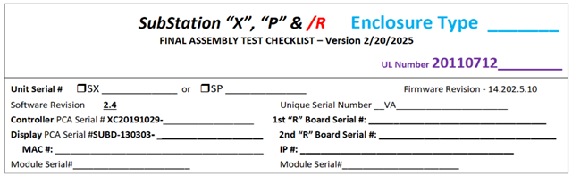 A close-up of a test checklist
AI-generated content may be incorrect.